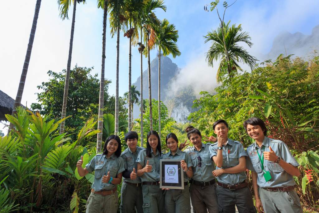 TripAdvisor rated Elephant Hills best tour operator in Khao Sok National Park.
