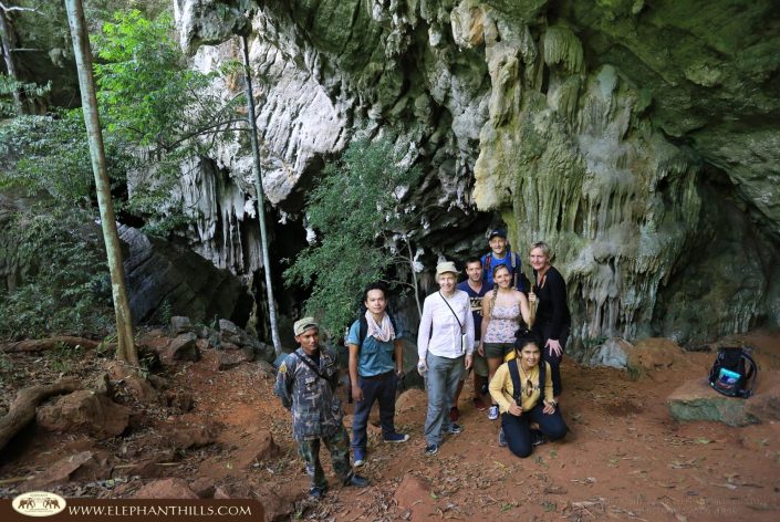 Cave group Rainforest Jungle KhaoSokNationalPark ElephantHills
