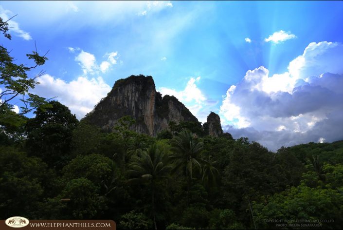 Mountain sky sunshine nature Rainforest Jungle KhaoSokNationalPark ElephantHills